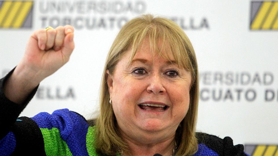 Susana Malcorra, canciller argentina, ex candidata a la Secretaría General de las Naciones Unidas.
