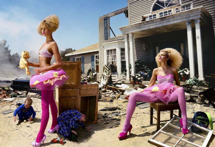 La muestra de David LaChapelle en la Usina del Arte.