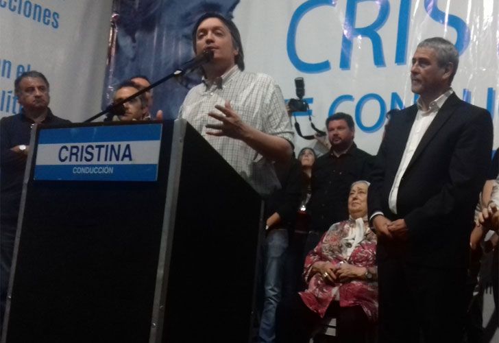 Kirchner encabezó un acto de inauguración del ateneo "Cristina Conducción", en el municipio bonaerense de Avellaneda.