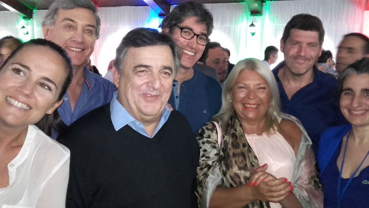 Entre los dirigentes se encontraban Federico Pinedo, Patricia Bullrich, José Corral, Mario Negri, María Eugenia Vidal, Carolina Stanley, Federico Salvai, Adrián Pérez, entre otros.