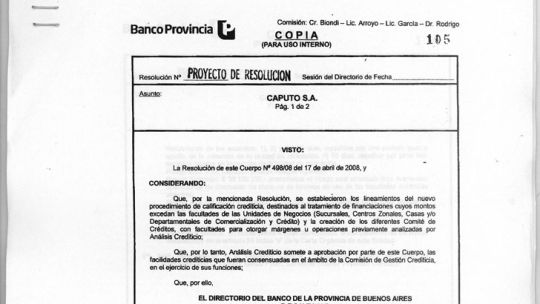 Amigo. La constructora del amigo presidencial Nicolás Caputo fue una de las favorecidas.