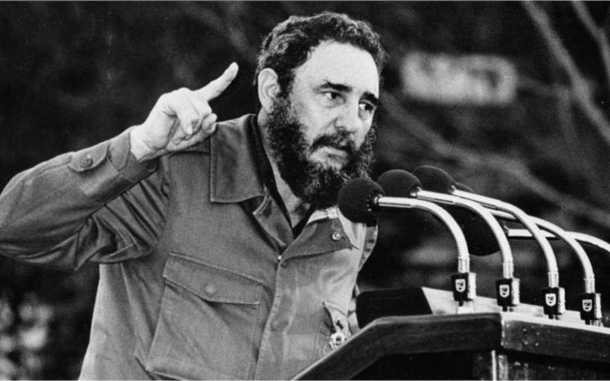 Fidel Castro.