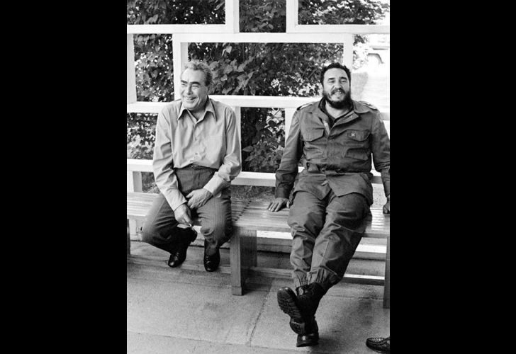 Brezhnev y Castro, 1972.