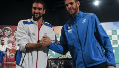 Del Potro y Cilic.