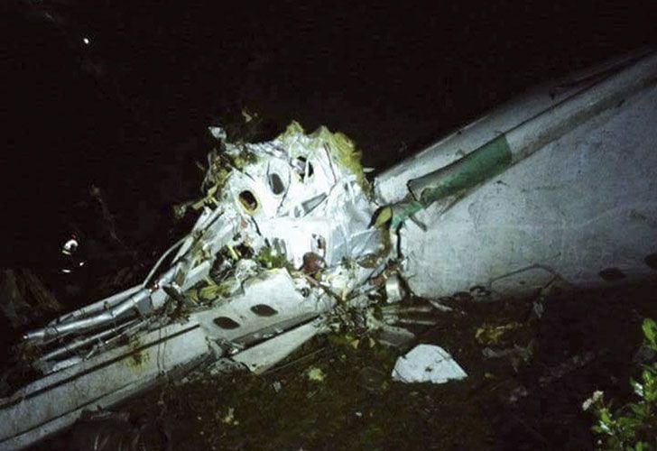 La aeronave se estrelló a las 21.30 hora local (23.30 de la Argentina) del lunes en el Cerro Gordo de la Unión.