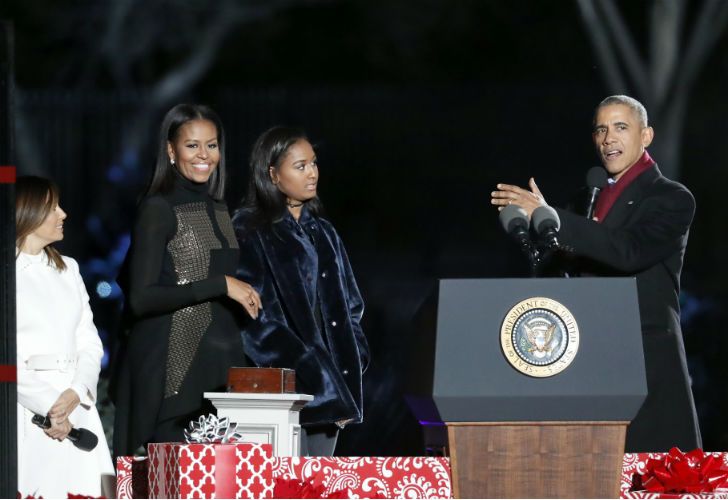 Los Obama pasan las últimas navidades en la Casa Blanca tras ocho años.