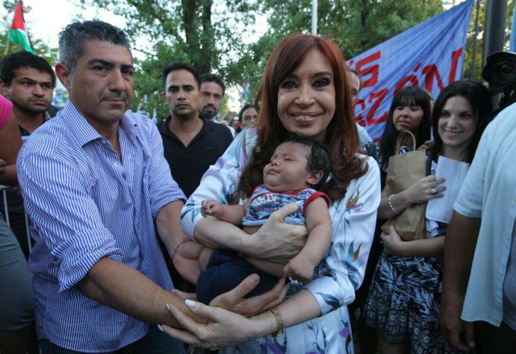 La expresidenta Cristina Fernández de Kirchner.