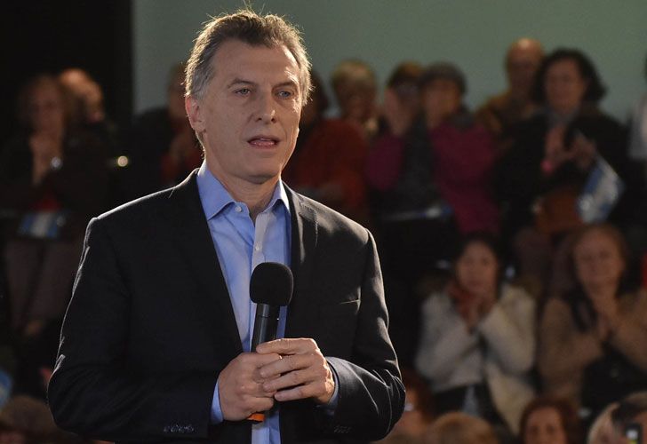 27/05/2016, El presidente Mauricio Macri encabezó acto donde anunció medidas económicas.