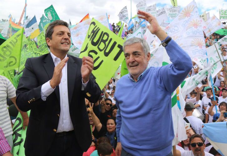 Sergio Massa y Mario Das Neves. 