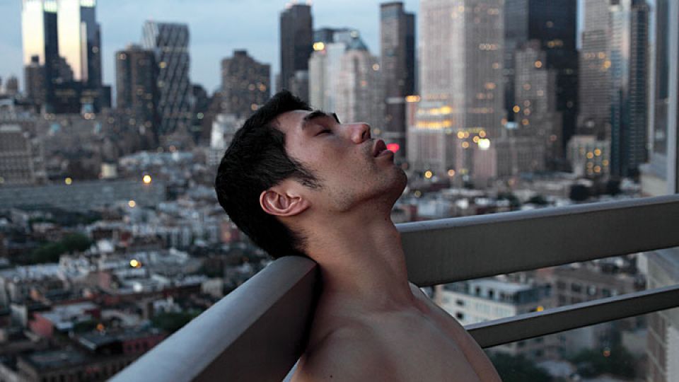 Exploraciones diversas. Autorretrato, del artista chino Shen-Wei, es una de las contribuciones a la muestra.