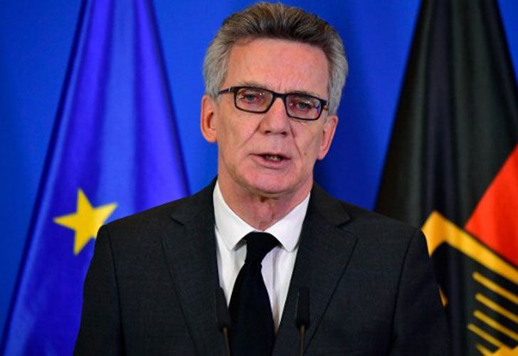 Thomas de Maiziere, ministro del Interior.