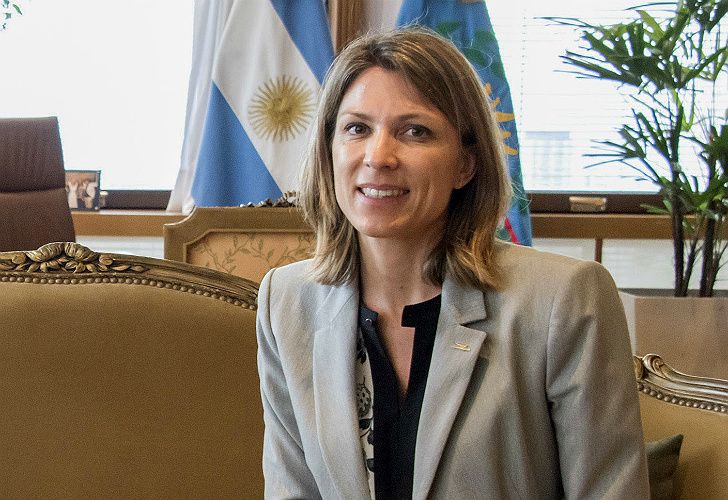 Isela Costantini, ex titular de Aerolíneas Argentinas.