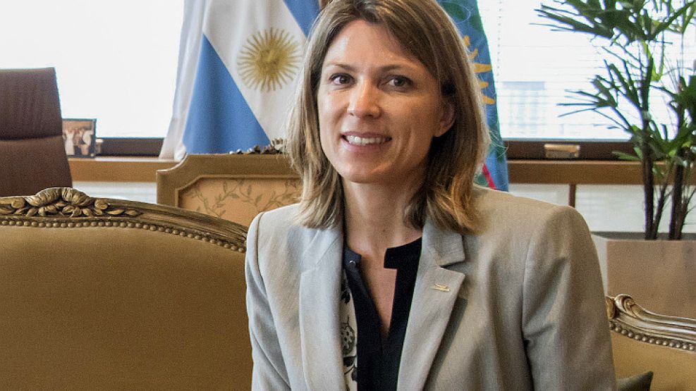 Isela Costantini, ex titular de Aerolíneas Argentinas.