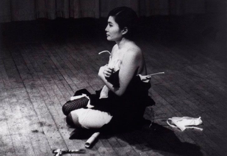 La muestra de Yoko Ono se exhibió en el MALBA.