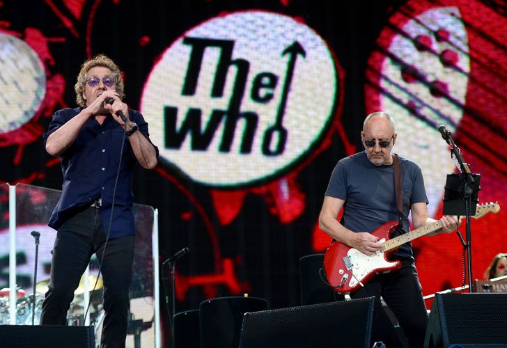 The Who en el festival realizado en California los días 7, 8 y 9 de octubre de 2016.