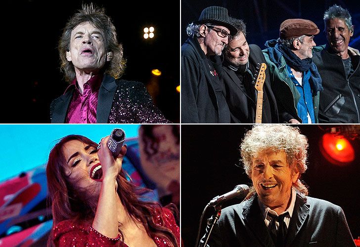 La gira de los Stones, el reencuentro de Los Abuelos de la Nada, los récords de Lali y el premio Nobel de Literatura de Dylan, algunos de los destacados.