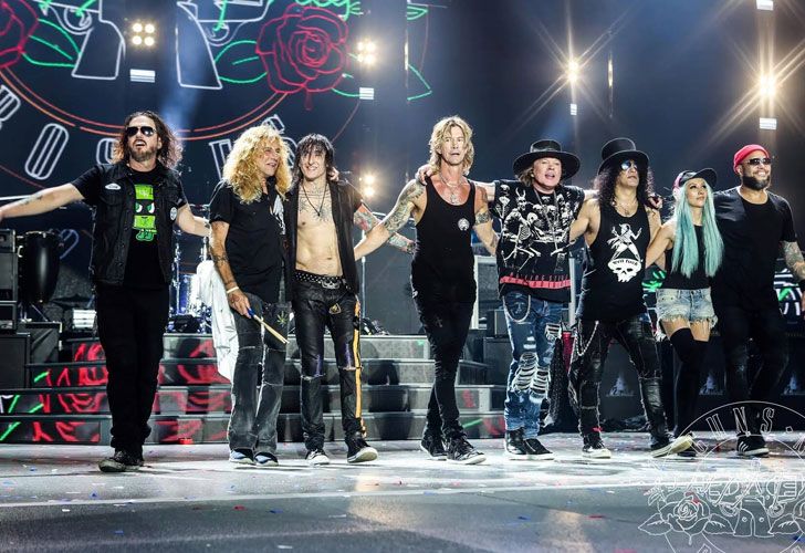 Los Guns N' Roses hicieron delirar Buenos Aires, a 23 años de su último show en la Ciudad.