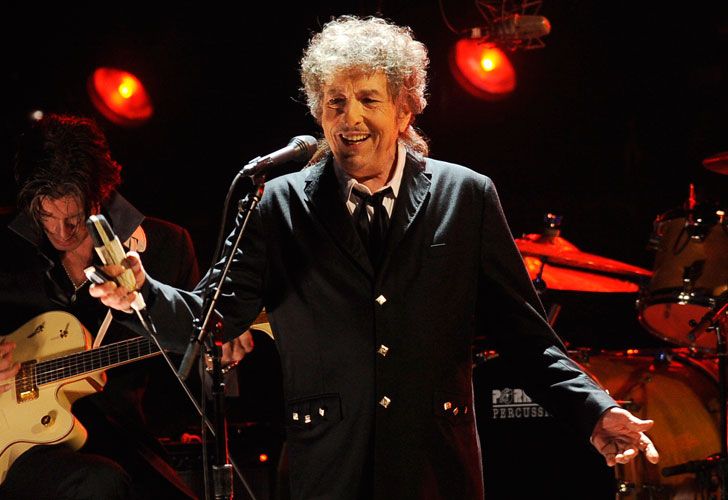 Bob Dylan fue el ganador del premio Nobel de Literatura. 