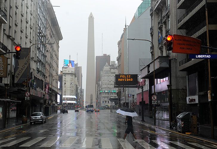 Tormenta en Buenos Aires