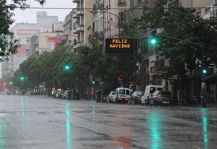 Tormenta en Buenos Aires