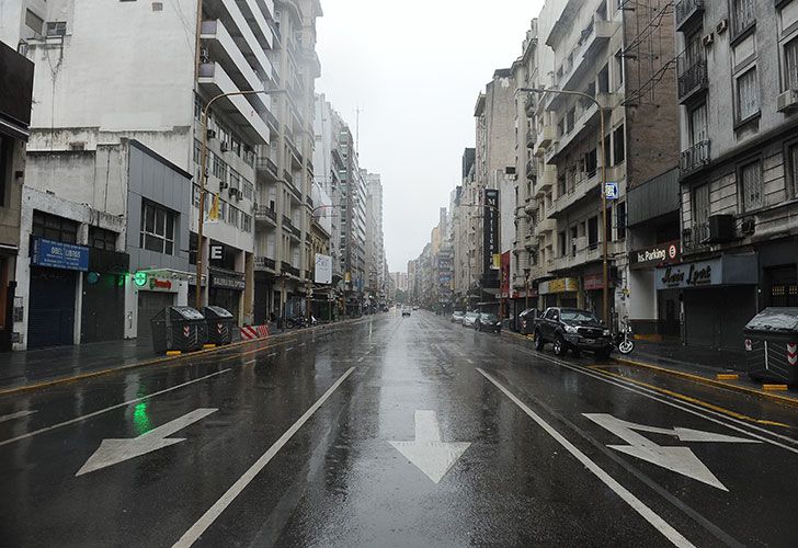 Tormenta en Buenos Aires