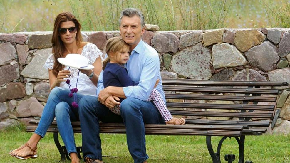 Macri y su familia, de vacaciones en Villa La Angostura.