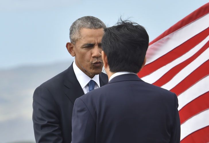 Obama con Shinzo Abe