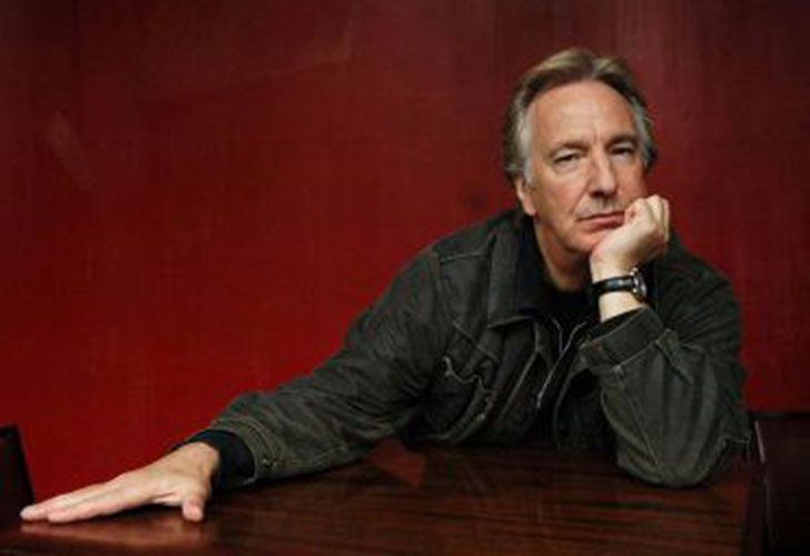 Alan Rickman. Nacido el 1 de febrero de 1946 en Acton, Londres, y fallecido el 14 de enero de 2016 en Londres. Actor y director de cine británico que interpretó al profesor Severus Snape en la saga 'Harry Potter".