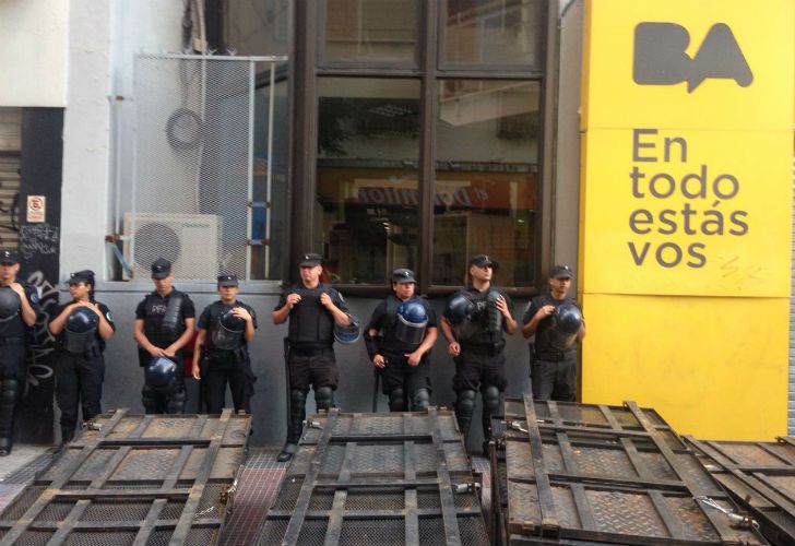 Nueva manifestación por seguridad en Flores. 