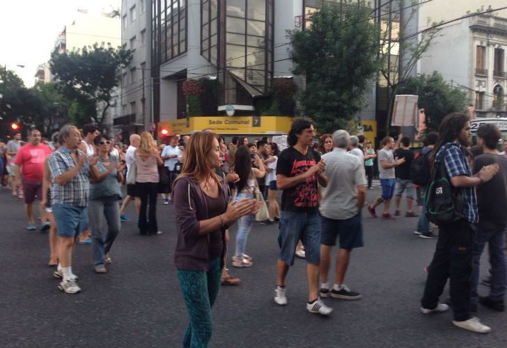 Nueva manifestación por seguridad en Flores. 