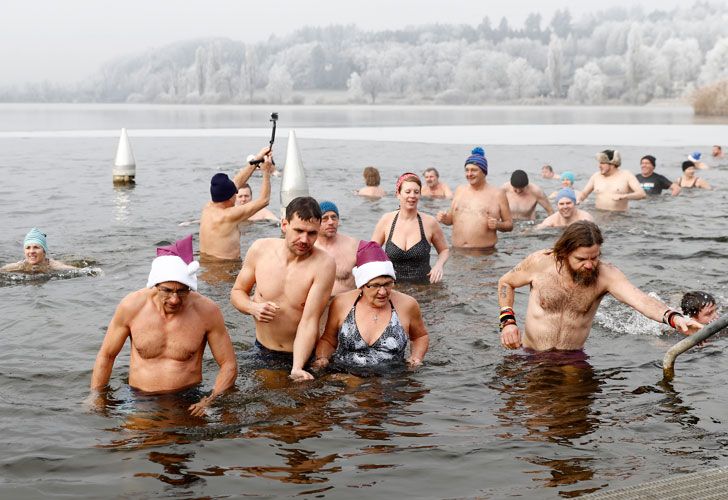 Festejos de año nuevo en Suiza