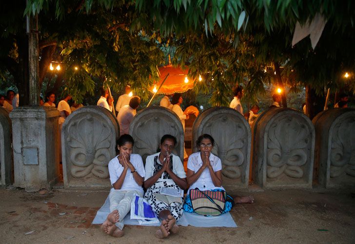 Festejos de año nuevo en Sri Lanka