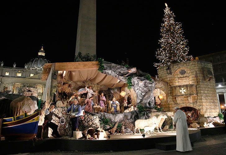 Festejo del año nuevo en el Vaticano