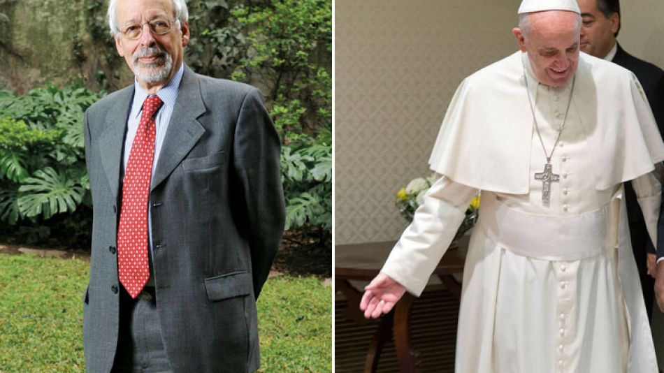 Horacio Vebitsky y Jorge Mario Bergoglio