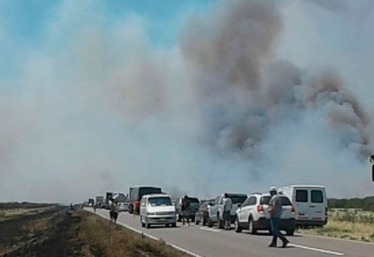 Incendios forestales de La Pampa y Río Negro