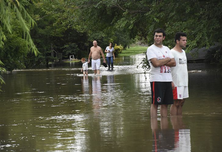 Inundaciones en el Litoral.