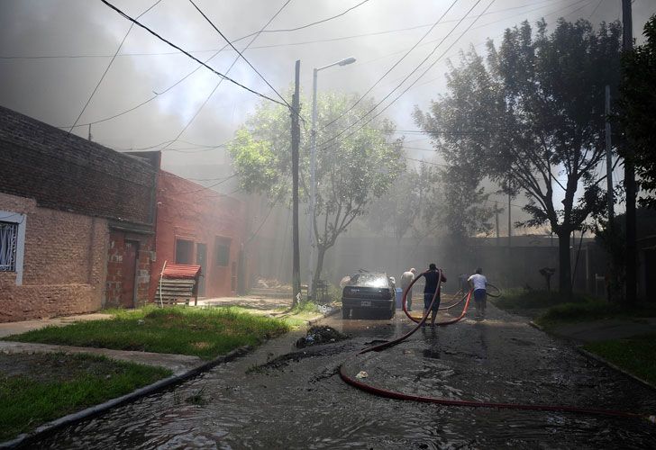 Incendio Avellaneda