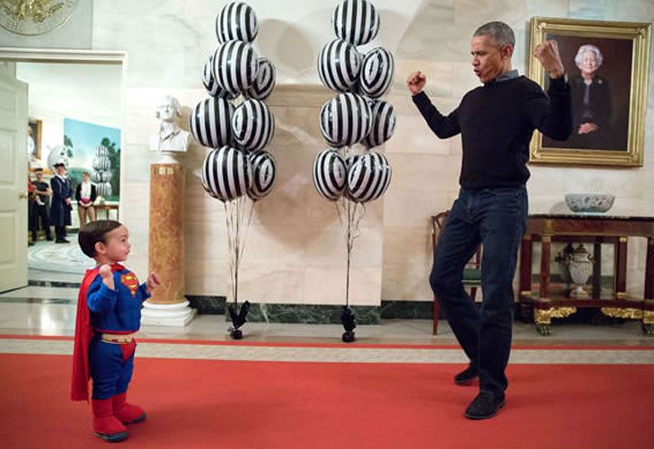 El último Halloween de Barack Obama.