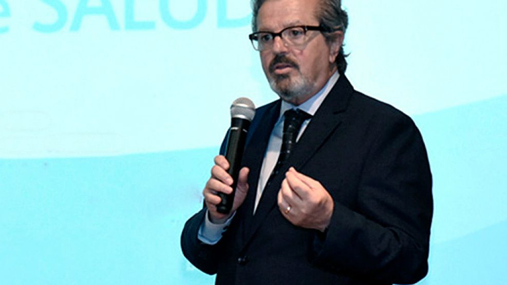 Néstor Pérez Baliño, ex secretario de Promoción, Programas Sanitarios y Salud Comunistaria.