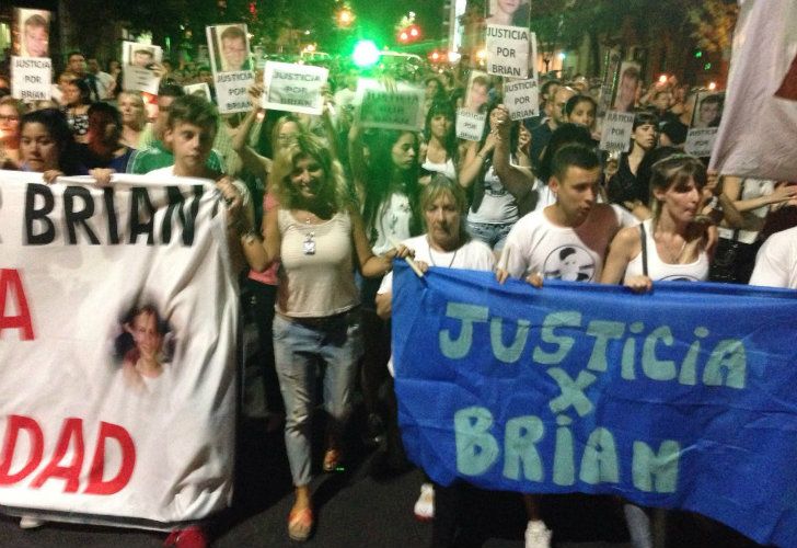 Nueva marcha en reclamo de justicia para Brian Aguinaco