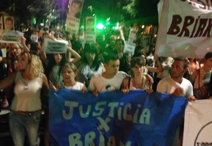 Nueva marcha en reclamo de justicia para Brian Aguinaco