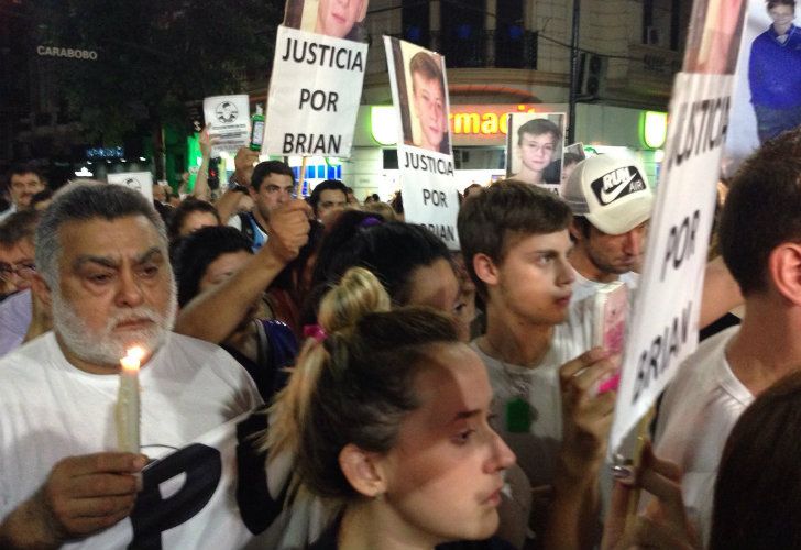 Nueva marcha en reclamo de justicia para Brian Aguinaco