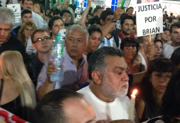 Nueva marcha en reclamo de justicia para Brian Aguinaco