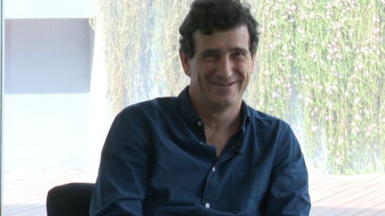 Marcos Novaro, autor de 'Así lo viví', con Héctor Magnetto.