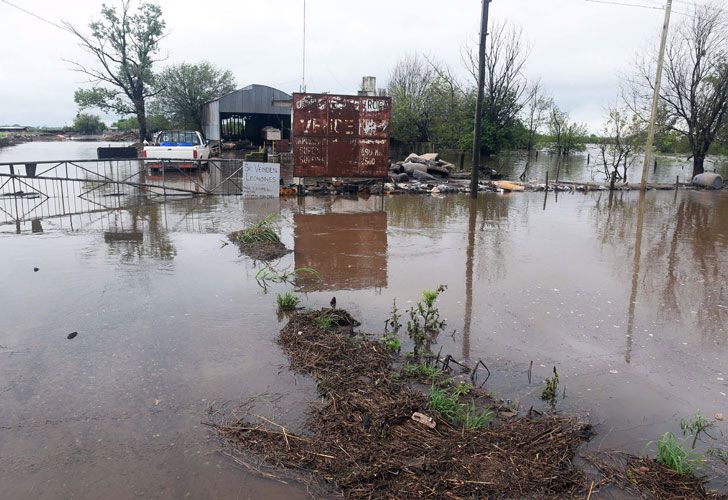 Santa Fe:Arroyo Seco es una de las localidades más complicadas por las inundaciones con cerca de 500 evacuados.