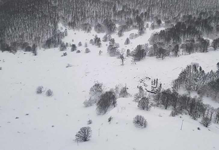 Avalancha en Italia