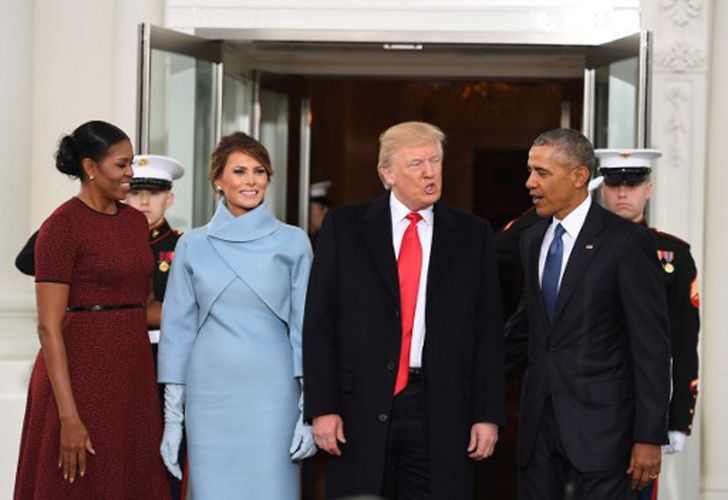 Melania Trump y Michelle Obama