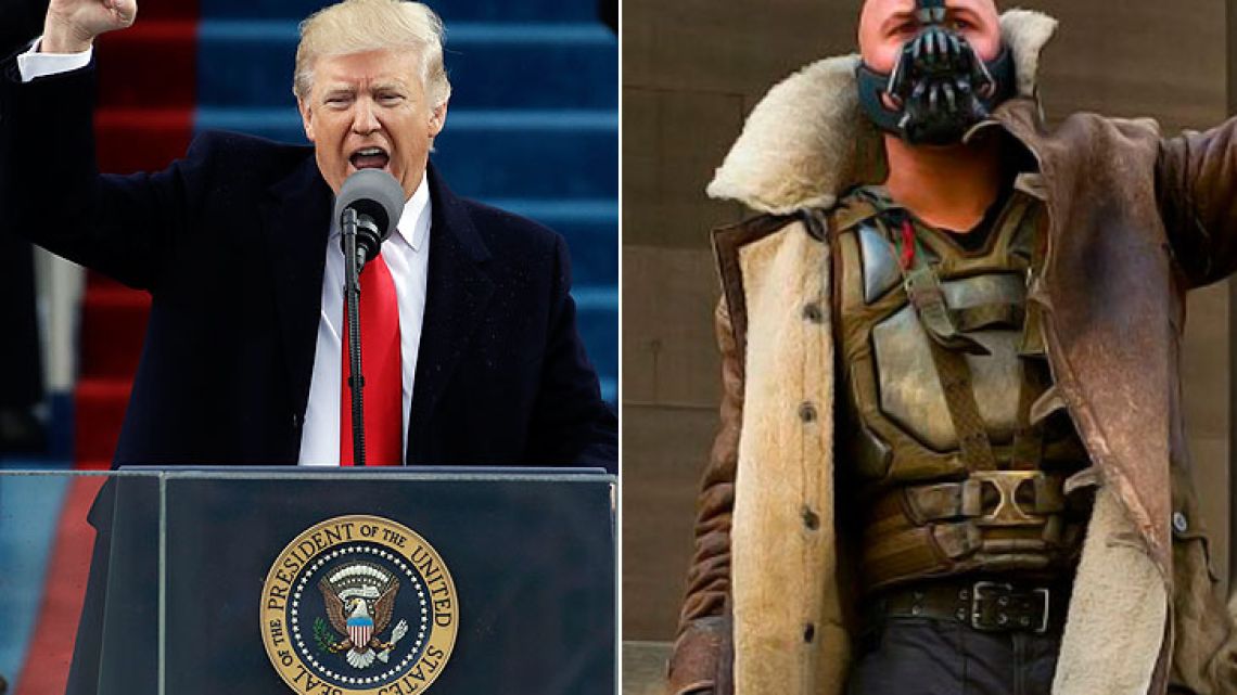 Trump plagió el discurso populista de Bane, el villano de Batman? | Perfil