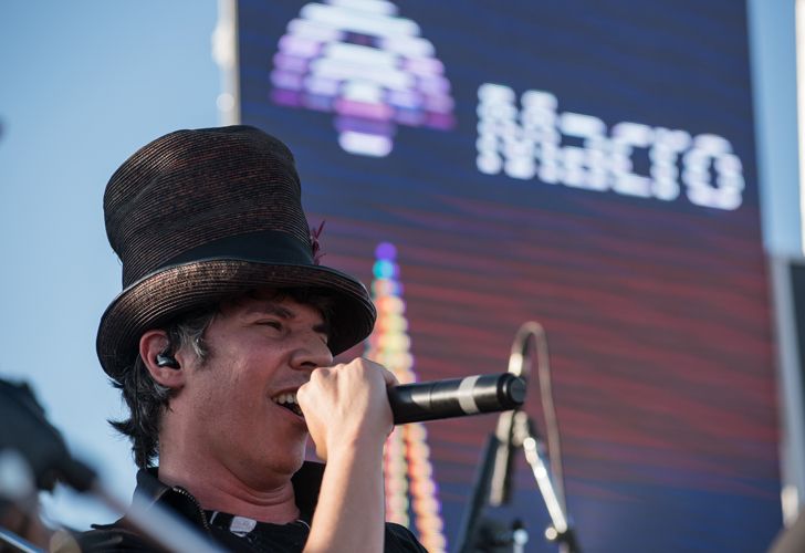 Maxi Trusso brindó un show único