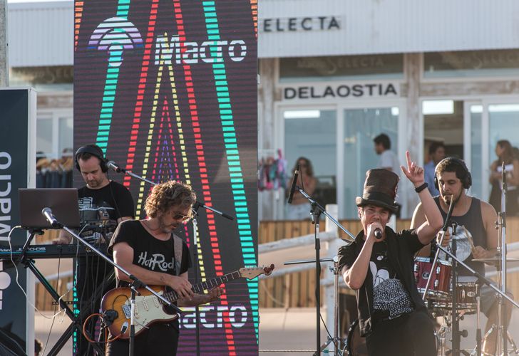 Terraza del Alba en Pinamar recibió a Maxi Trusso